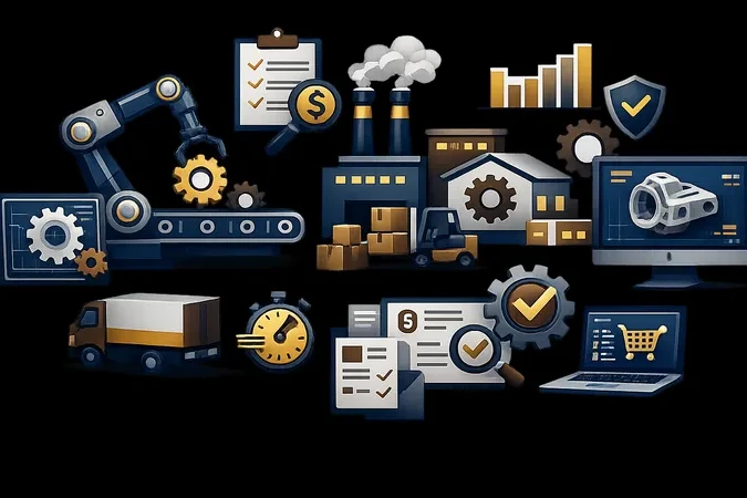 procurEngine procurement dashboard for manufacturing
